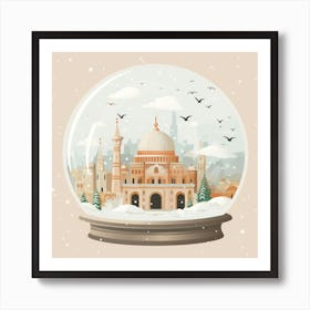 Cappadocia Turkey Snowglobe Art Print