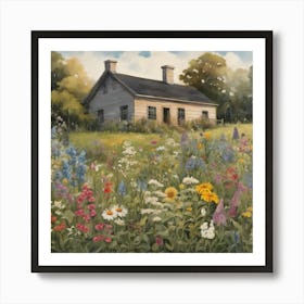 "Wildflower Harmony" Art Print