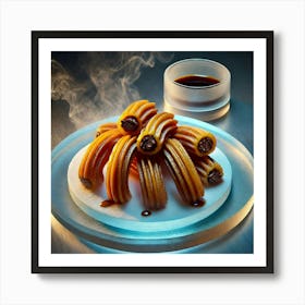 A Futuristic Dish Called Churros De Bulgogi, Elega Art Print