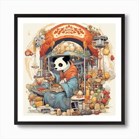 Chinese Panda Art Print