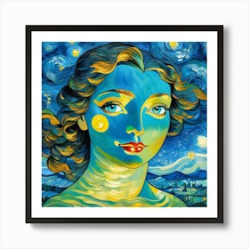 Starry Night gh 1 Art Print