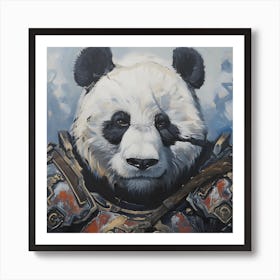 Panda Warrior Poster