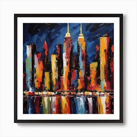 New York City Skyline Art Print