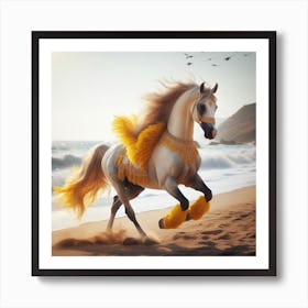 Orned Horse Art Print