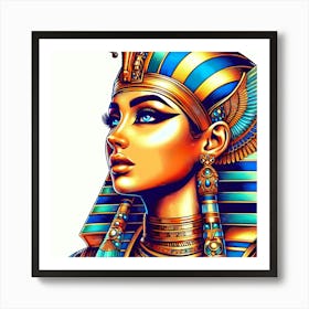 Cleopatra Portrait Artwork 113 Art Print