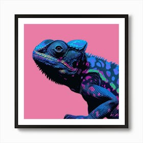 Chamelon Canvas Print Art Print