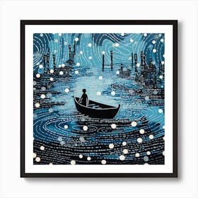 Starry Night 20 Art Print