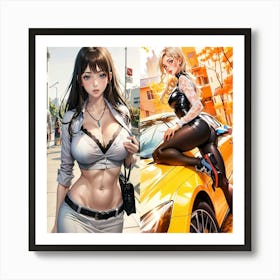 Sexy Girl 1 Art Print