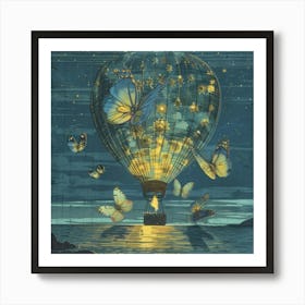 Hot Air Balloon 2 Art Print