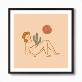 Summer Dream Square Art Print