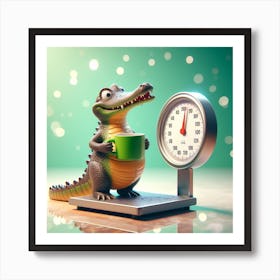 Alligator 2 Art Print