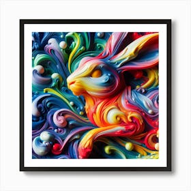 Rabbit Art Art Print