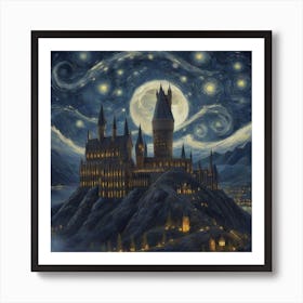 Hogwarts Art Print