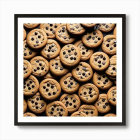 Chocolate Chip Cookies 2 Art Print