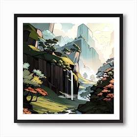 Valley Art Print