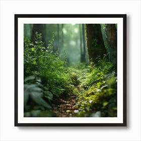 Path In The Forest Art Print