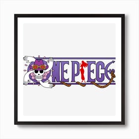 One Piece Logo 2 Art Print