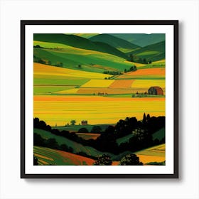 Day In The Country Art Print