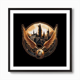 Harry Potter Logo Art Print