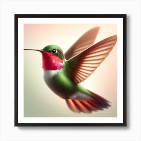 Hummingbird 4 Art Print