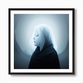 Ghost Lady Art Print