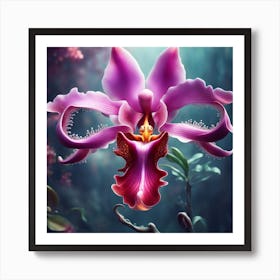 Orchid Flower Art Print