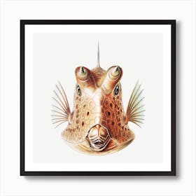 Vintage Fish, Ernst Haeckel Art Print