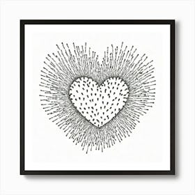 Heart Of Love 68 Art Print