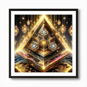 Golden Triangle Art Print
