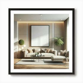 Modern Living Room 27 Art Print