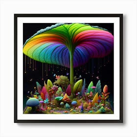 Mushroom Poster