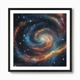 Spiral Galaxy 15 Art Print