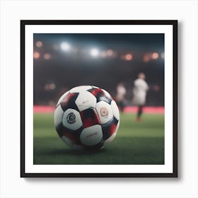 Soccer Ball Art Print