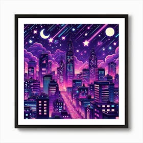 Cityscape Art Print