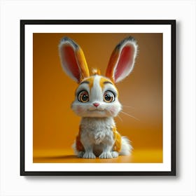 Cute Bunny 10 Art Print