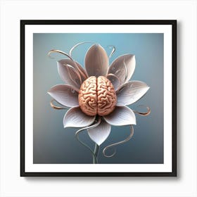 Flower Of The Brain Poster