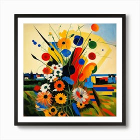 Flowers In A Vase 2 Art Print