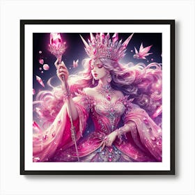 Pink Princess Art Print