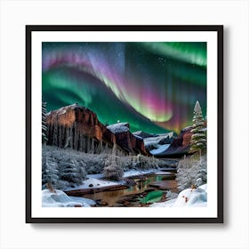 Aurora Borealis 2 Art Print