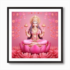 Goddess Laxmi Art Print