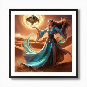 Elven Goddess Art Print