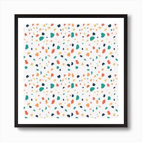 Updated Terrazzo  Seamless Art Print