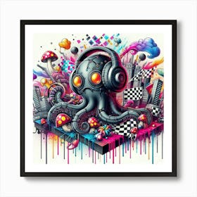 Octopus 11 Art Print