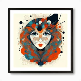 Portrait Of A Woman 2 Art Print