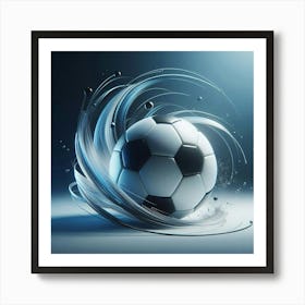 Soccer Ball 4 Art Print