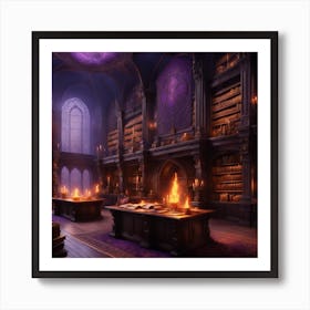 Magus study Art Print