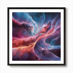 Abstract Nebula 2 Art Print
