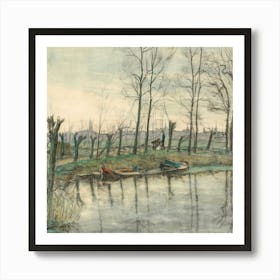 Boat In The Water 5 Art Print