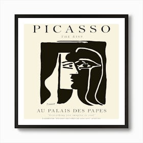 Picasso The Kiss Art Print