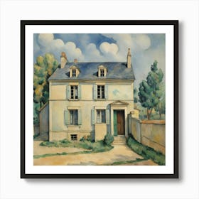 House Of Pre Lacroix 1873 Paul Cezanne Art Print 2 Art Print